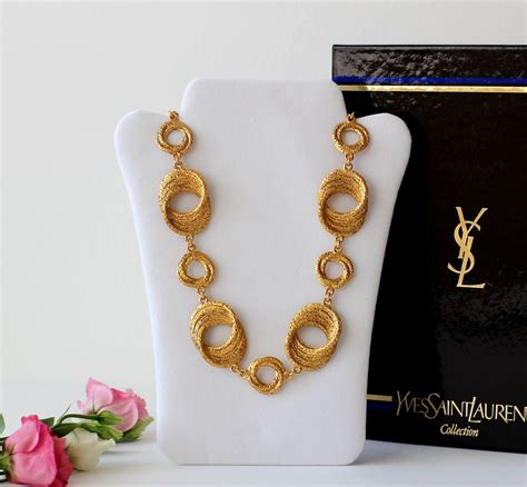 yves saint laurent vintage jewelry.